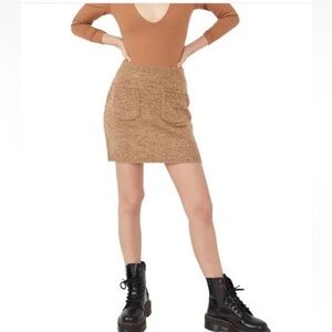 We The Free Viola Sweater Mini Skirt XL